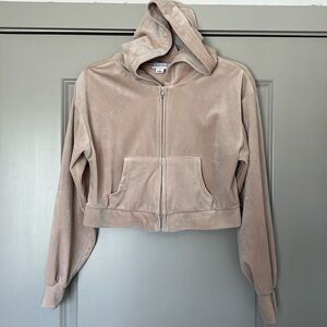 Women’s Crop Gianni Bini Hooded Top